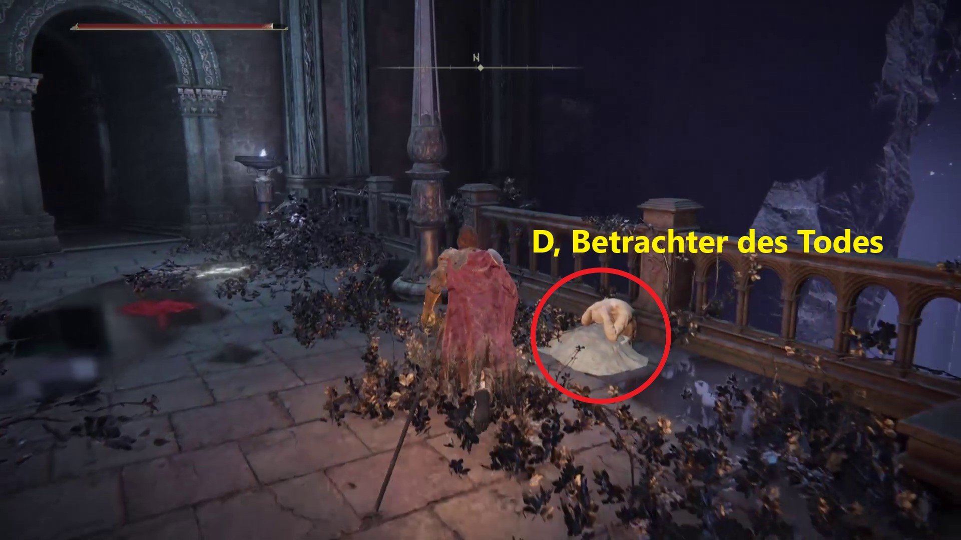 Elden Ring Fias Debuff entfernen und Fluchmal des Todes finden