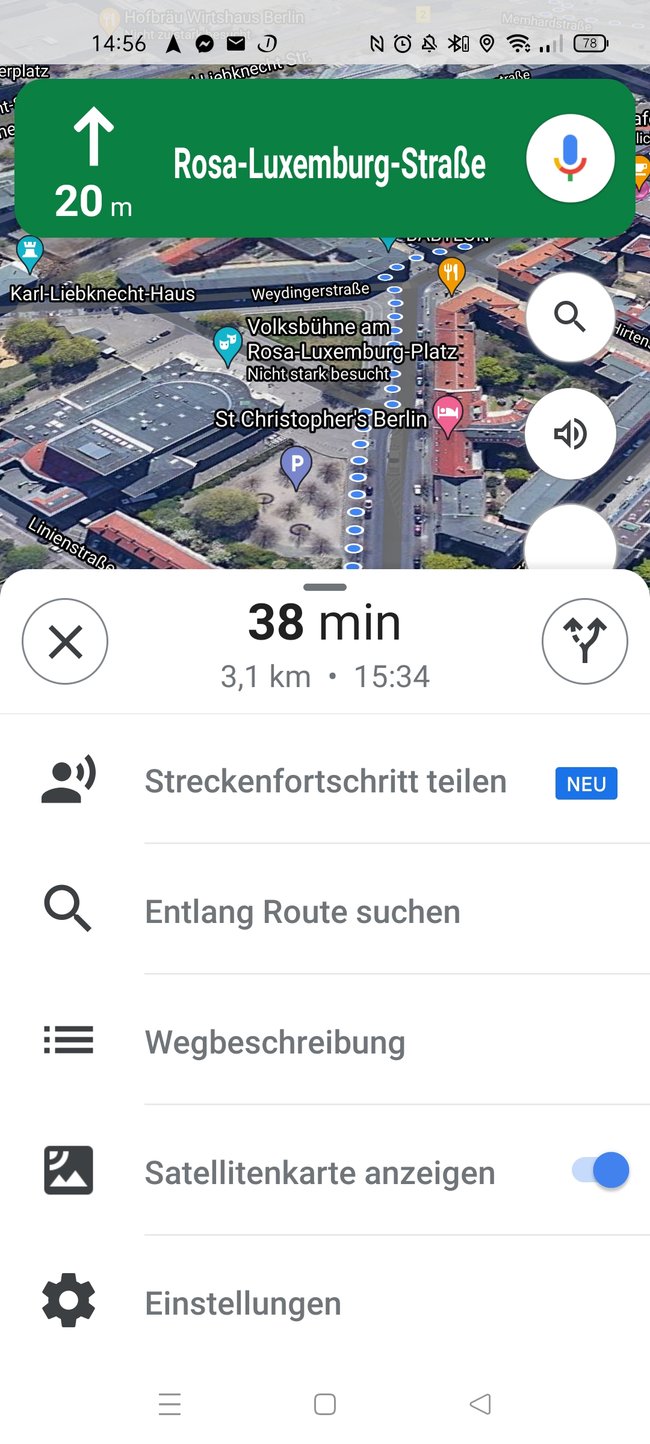 google-maps-zu-fuss