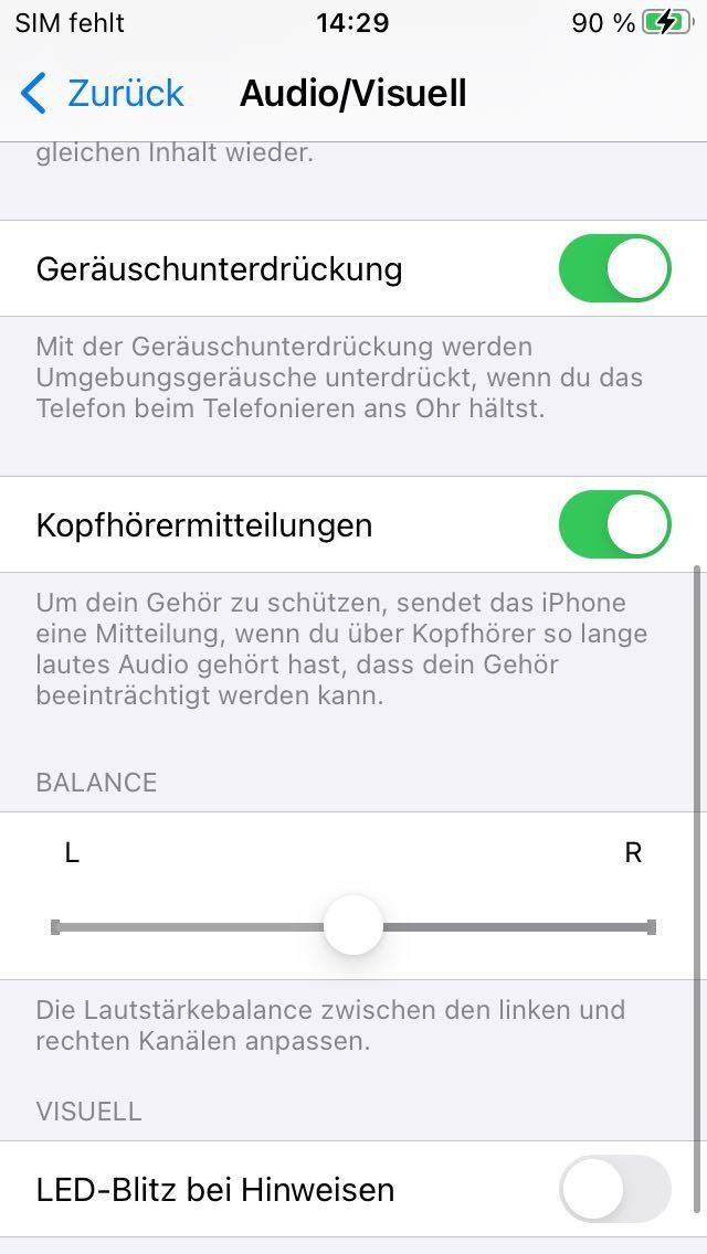 ios-balance-einstellung