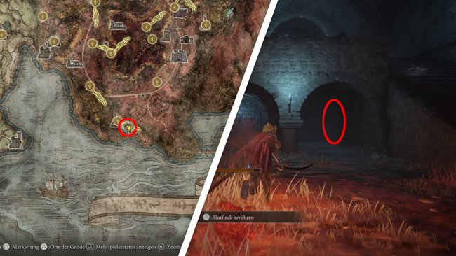 Fundort der Asche von Mirandas Spross (Quelle: Screenshot GIGA).
