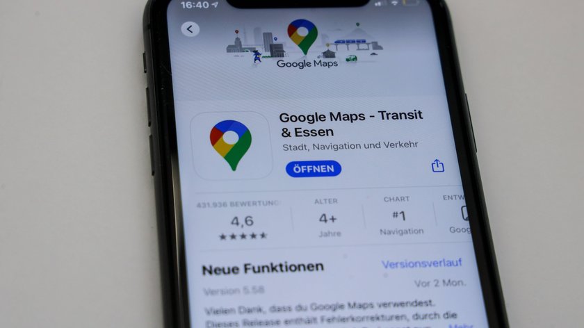 Google Maps App