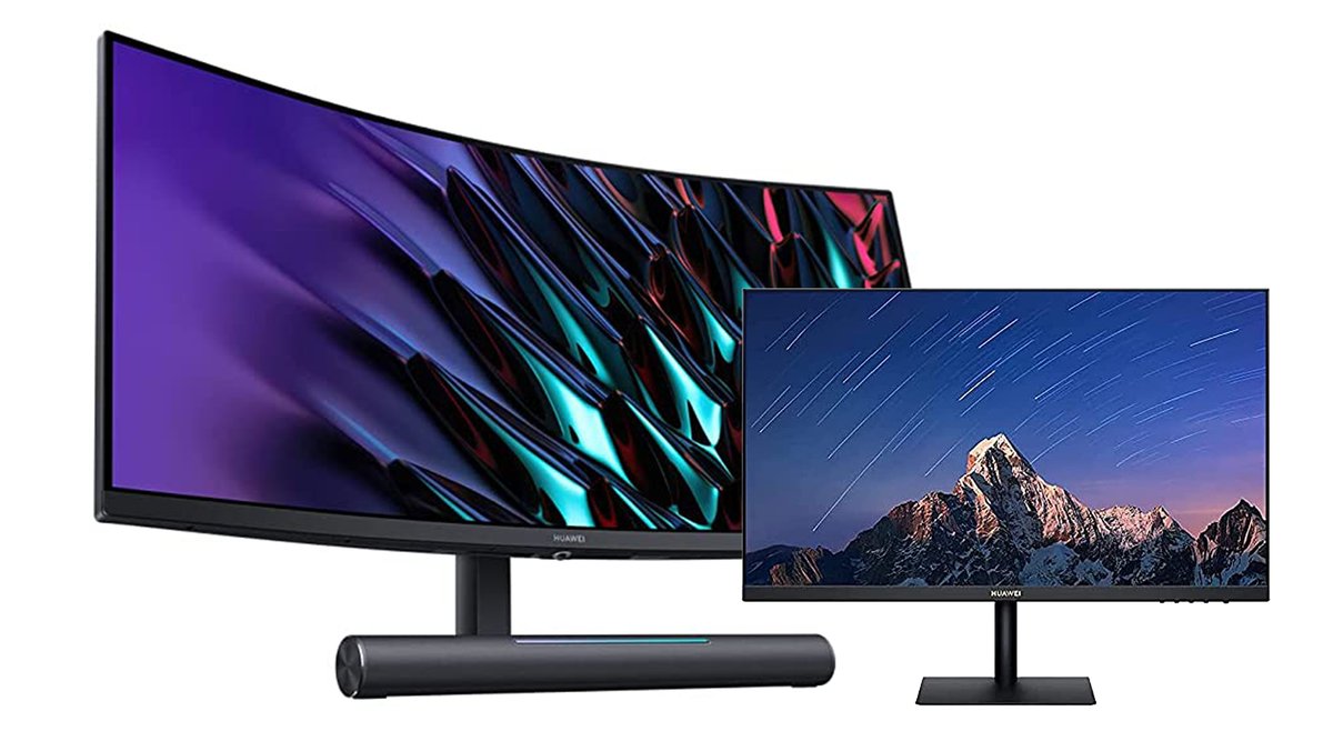 Huawei sale at Amazon: Curved monitors, tablets & Co. greatly reduced