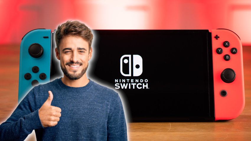 Das OLED-Modell der Nintendo Switch.