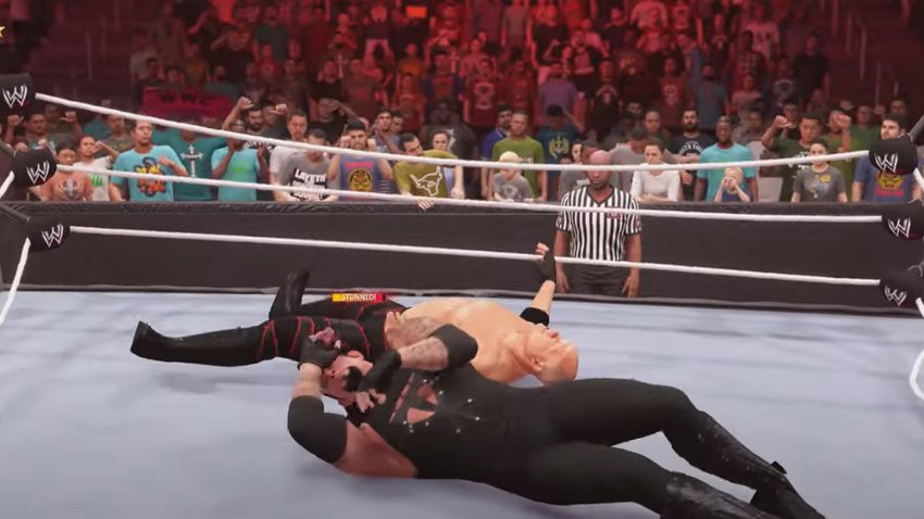 WWE 2K22 Ring zerstört