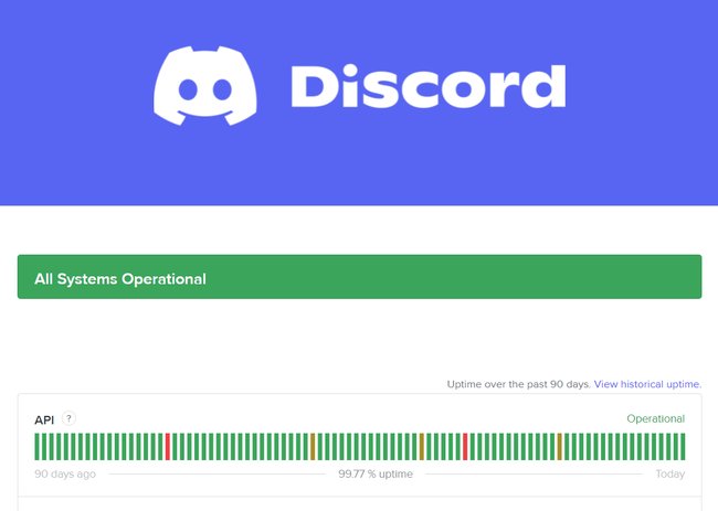 Discord Server Status