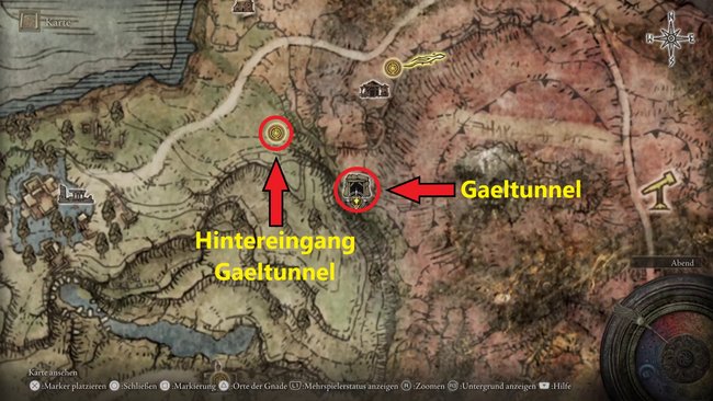 Hintereingang und Haupteingang zum Gaeltunnel (Quelle: Screenshot GIGA).