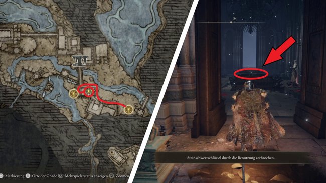 Fundort der Nachtjungfer- & Schwertmaidpuppen in Nokstella (Quelle: Screenshot GIGA).