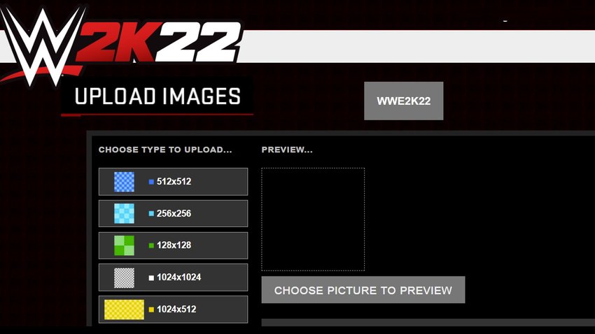 WWE 2K22 Face Scan