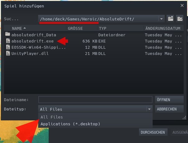 Steam Deck Desktop-Mode EXE-Datei hinzufuegen q_giga