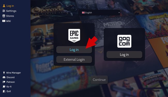 Steam Deck Desktop-Mode Heroic Games Launcher Login