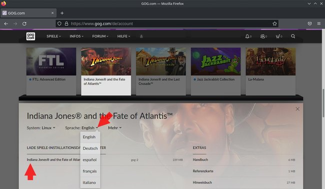 Steam Deck Firefox GOG Download