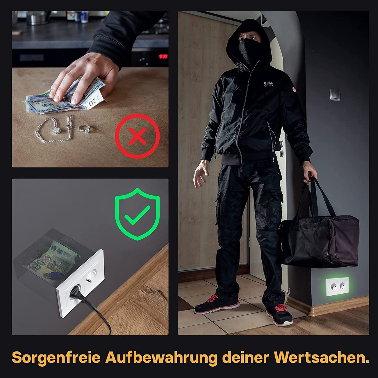 Unauffällige Geldverstecke: Hier findet keiner euer Bargeld