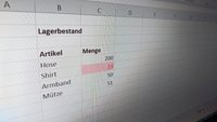 Excel: Subtrahieren & addieren – so geht's