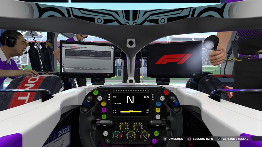 Wir zeigen euch die besten Setups für alle Strecken in F1 22 (Quelle: Screenshot GIGA).