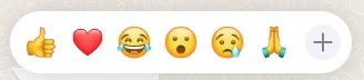 WhatsApp Web Emoji Reaction