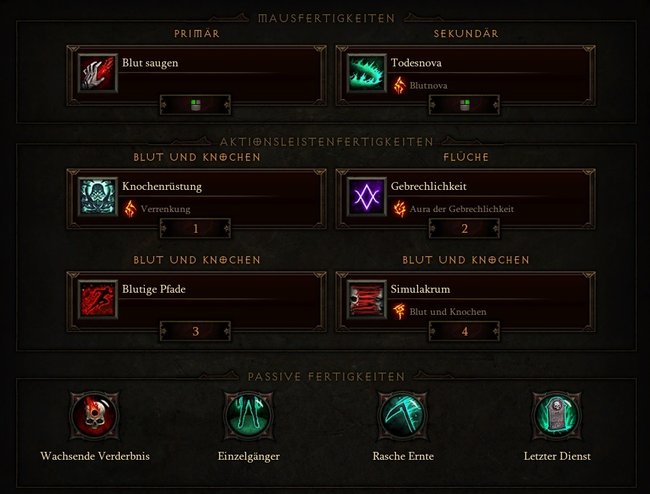 Diablo 3 Totenbeschwörer Todesnova Trag Oul Build