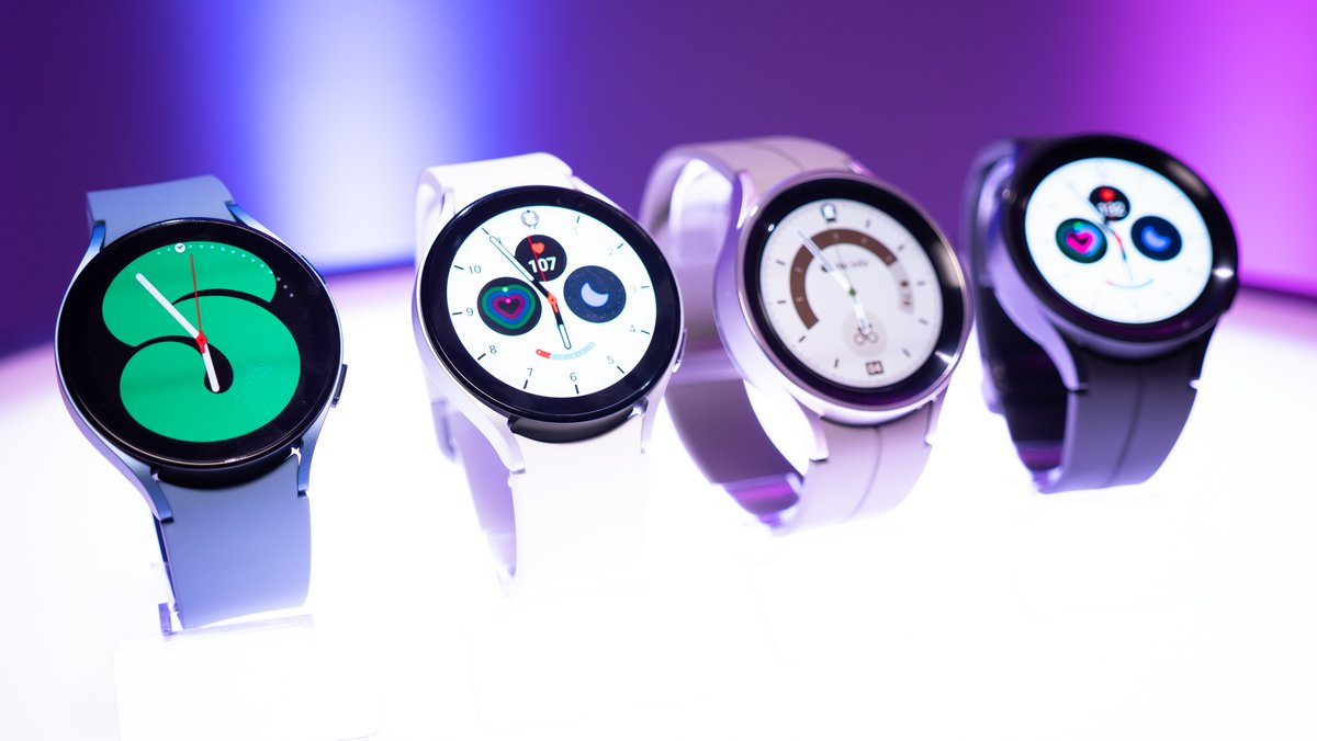 samsung galaxy watch 5 und pro q giga P1666003 rcm1200x0u Samsung Galaxy Watch 6 (Classic): Preise für neue Smartwatches durchgesickert