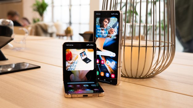 Samsung Galaxy Z Fold 4 und Flip 4 vorgestellt: Erster Eindruck im Hands-On-Video