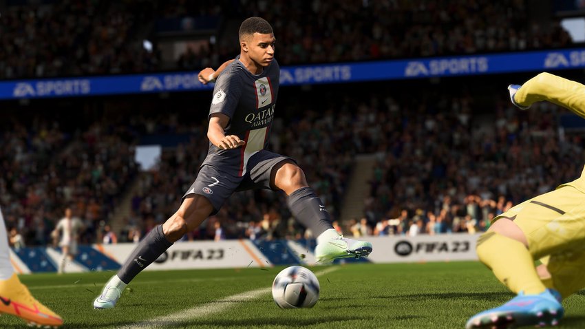 Das Bild zeigt einen Screenshot aus FIFA 23