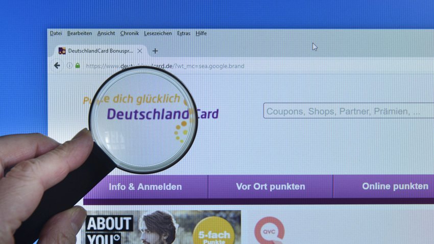 Deutschlandcard Browser