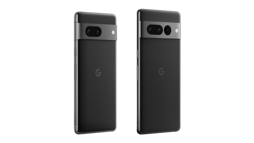 Google Pixel 7 und Pixel 7 Pro Farbe Obsidian