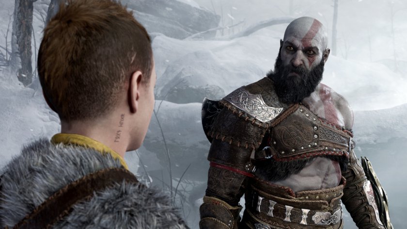 Das Bild zeigt einen Screenshot aus God of War: Ragnarök