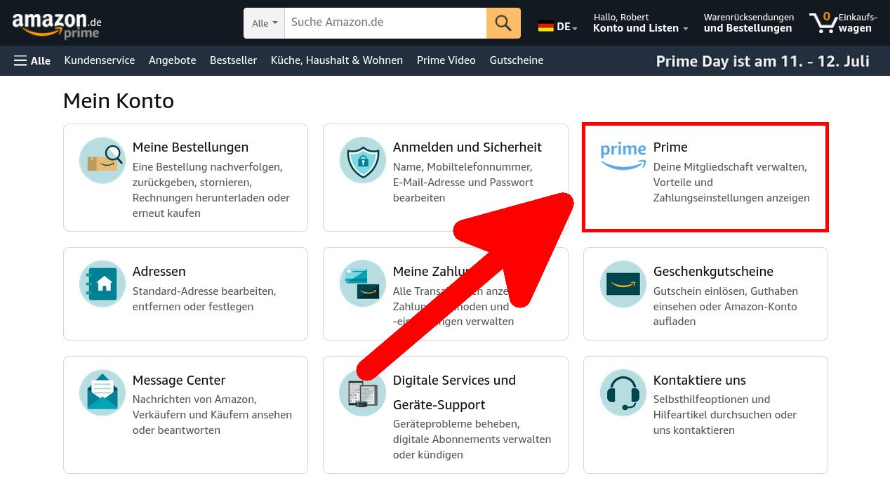 Amazon Prime kündigen & Geld zurück bekommen so geht