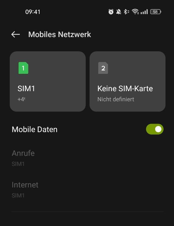 Android Dual SIM