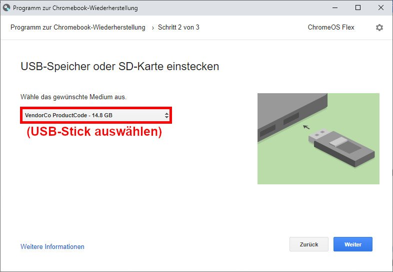 Chromebook Datei Auf Usb Stick Speichern ChromeOS Flex installieren – so geht's