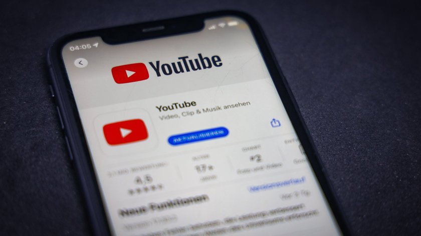 YouTube App auf Smartphone