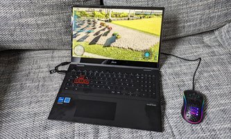 Asus Chromebook Vibe CX55 Flip: Besonderes Cloud-Gaming-Chromebook ausprobiert
