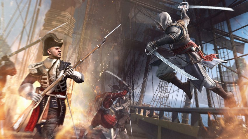 صحنه ای از Assassin's Creed Black Flag.