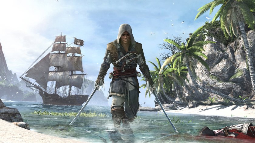 Szene aus Assassins Creed Black Flag.