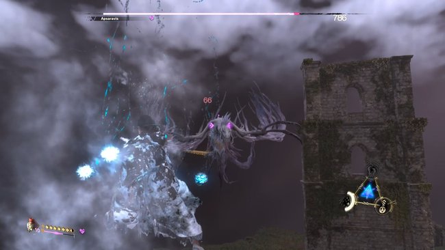 Das vierte Monster Apsaravis in Forspoken ist am schwierigsten zu erreichen. (Bildquelle: Screenshot GIGA)