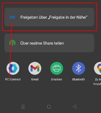 nearby-share-teilen