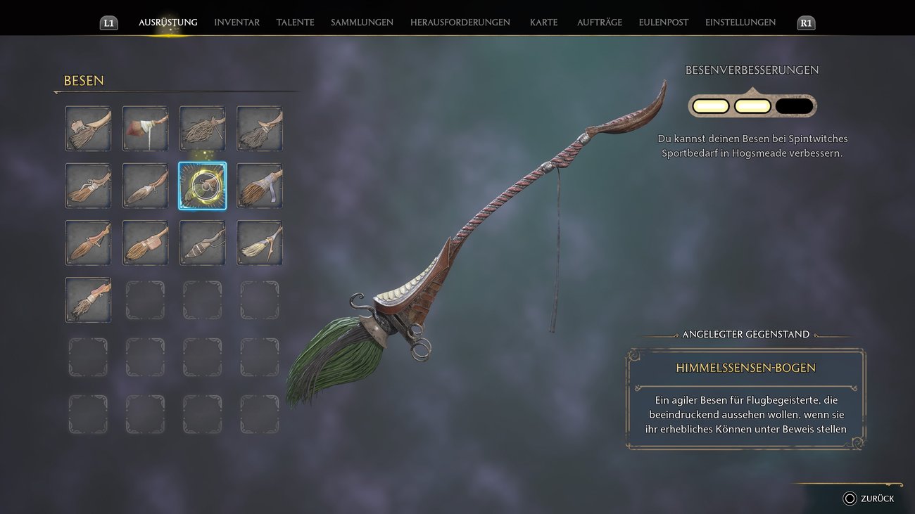 Hogwarts Legacy Alle BesenFundorte und wie ihr fliegen könnt
