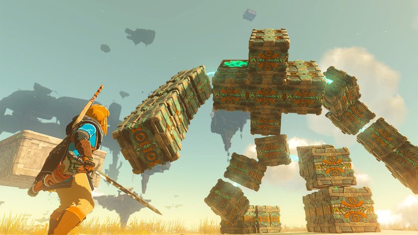 Das Bild zeigt einen Screenshot aus Zelda: Tears of the Kingdom