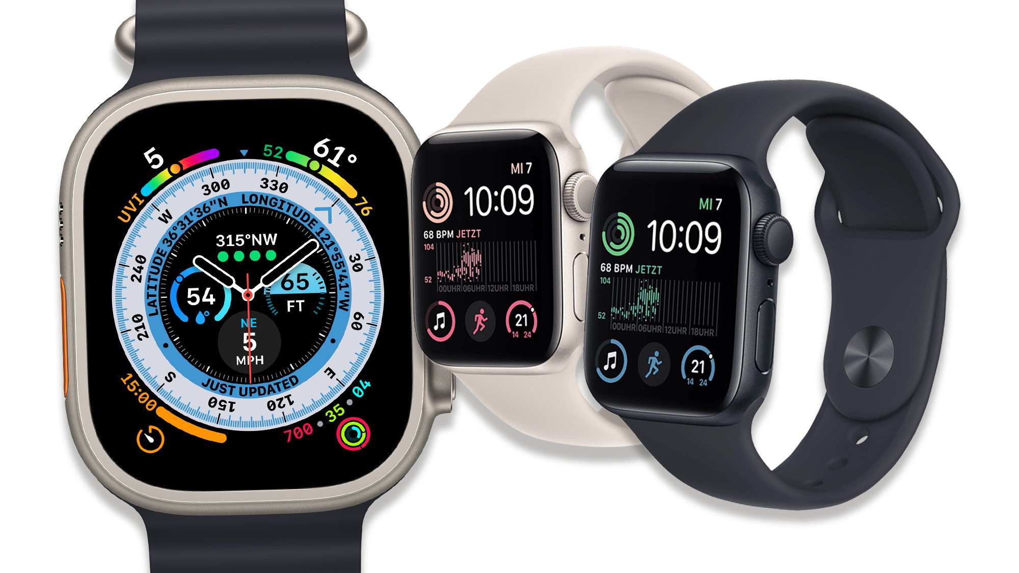 ayuda Pompeya compañerismo Apple Watch 8, SE & Watch Ultra im Sale: Hammer Tiefpreise bei MediaMarkt