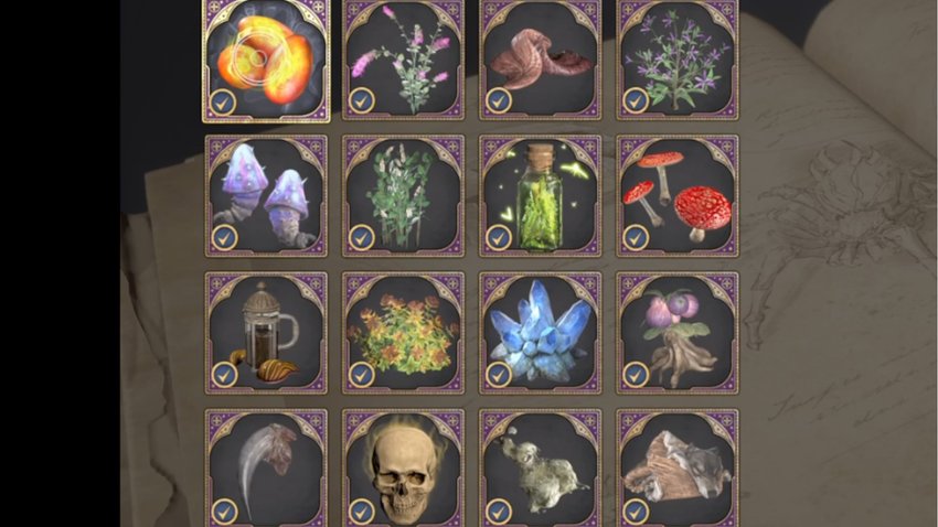 We show you the localities of all ingredients in Hogwarts Legacy (Source: Screenshot GIGA).