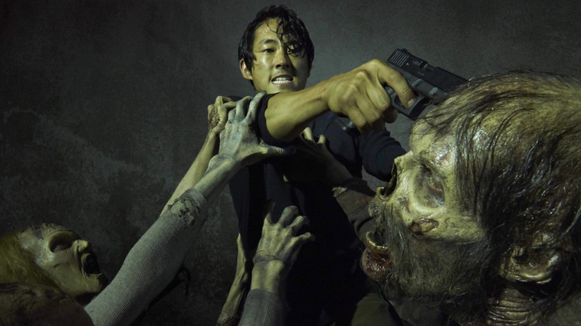 Steven Yeun in The Walking Dead.