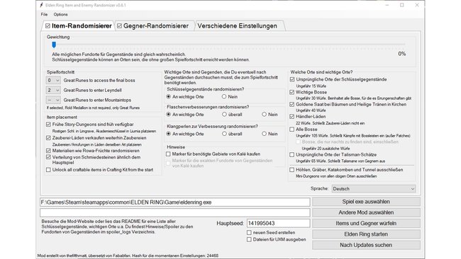 Item Randomizer für Elden Ring