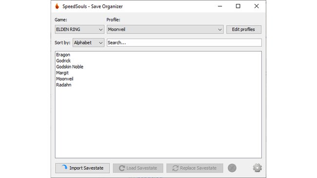 Save Organizer für Elden Ring