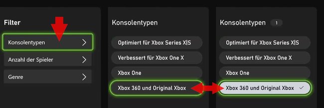 Xbox Series XS One Filter Xbox 360 Original Xbox