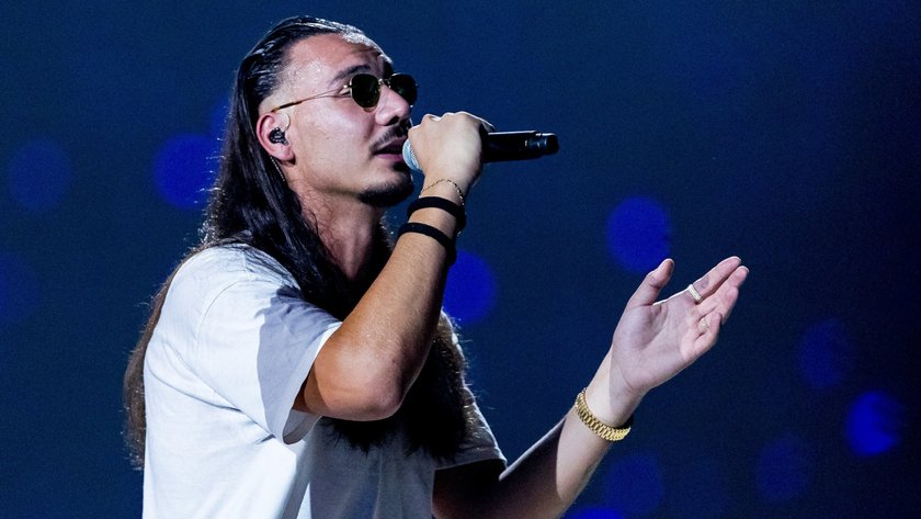 Apache&#x20;207&#x20;bei&#x20;einem&#x20;Konzert.