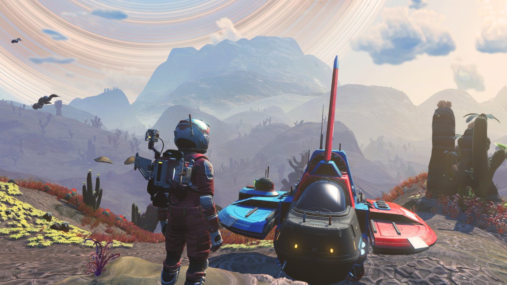 Szene aus No Mans Sky.