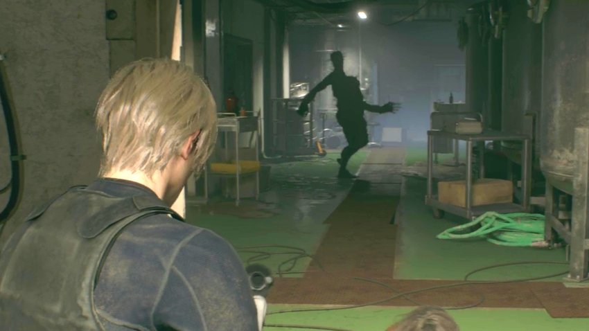 We'll show you how to do the job "The walking dead" can complete in Resident Evil 4 Remake (Source: Screenshot GIGA).