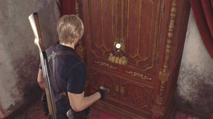 Resident Evil 4 Remake: Kombinationsschloss im Haus des Dorfvorstehers öffnen