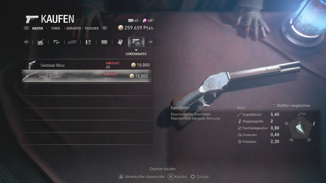 Alle Waffen im Resident Evil 4 Remake finden und freischalten