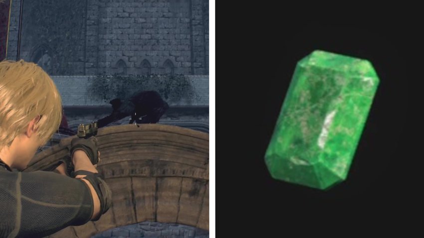 We show you the location of the scratched emerald for the job "jewel thief" (Source: Screenshot GIGA).