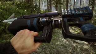 Sons of the Forest: Seilrutsche mit Seilgewehr benutzen